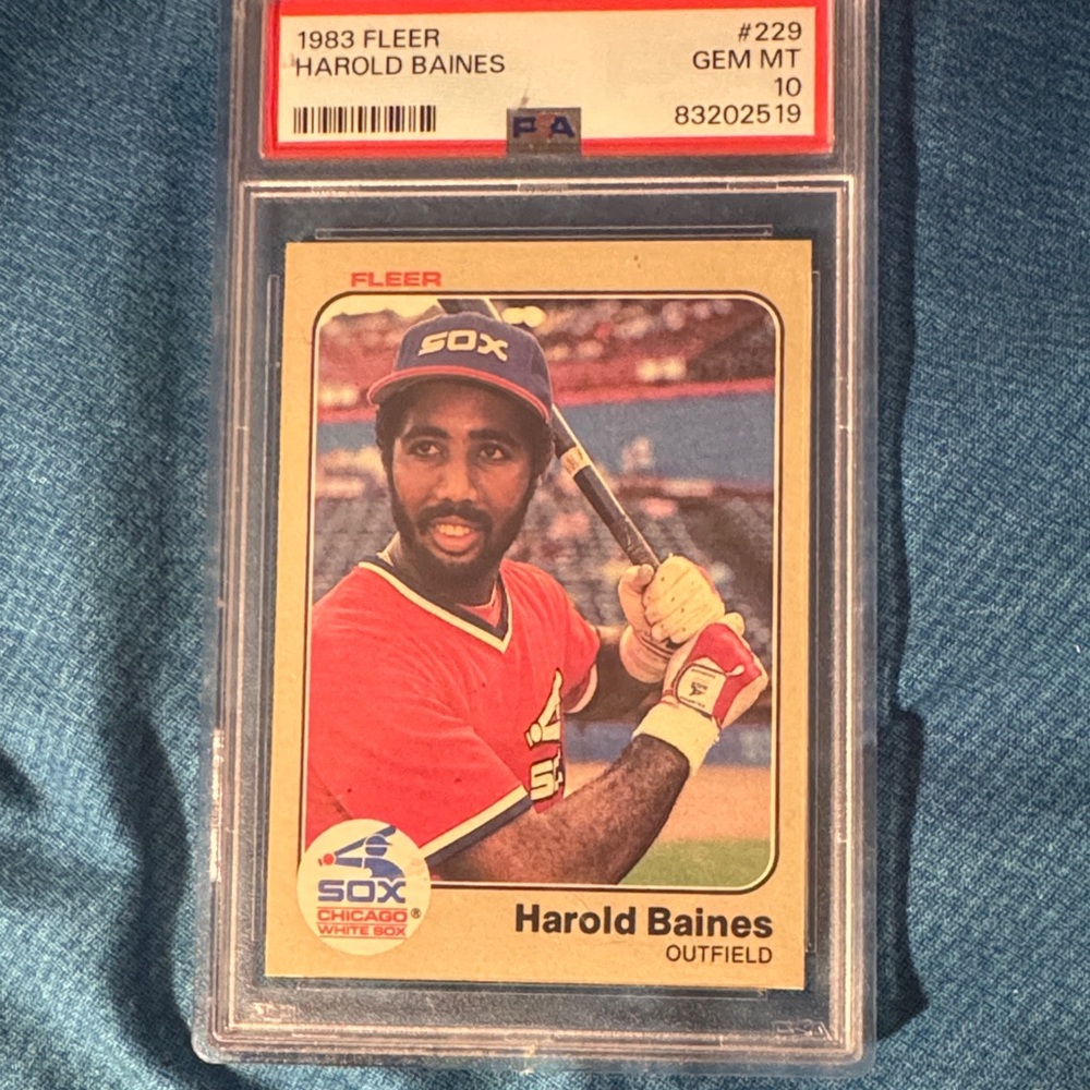 1983 Harold Baines Baseball Card